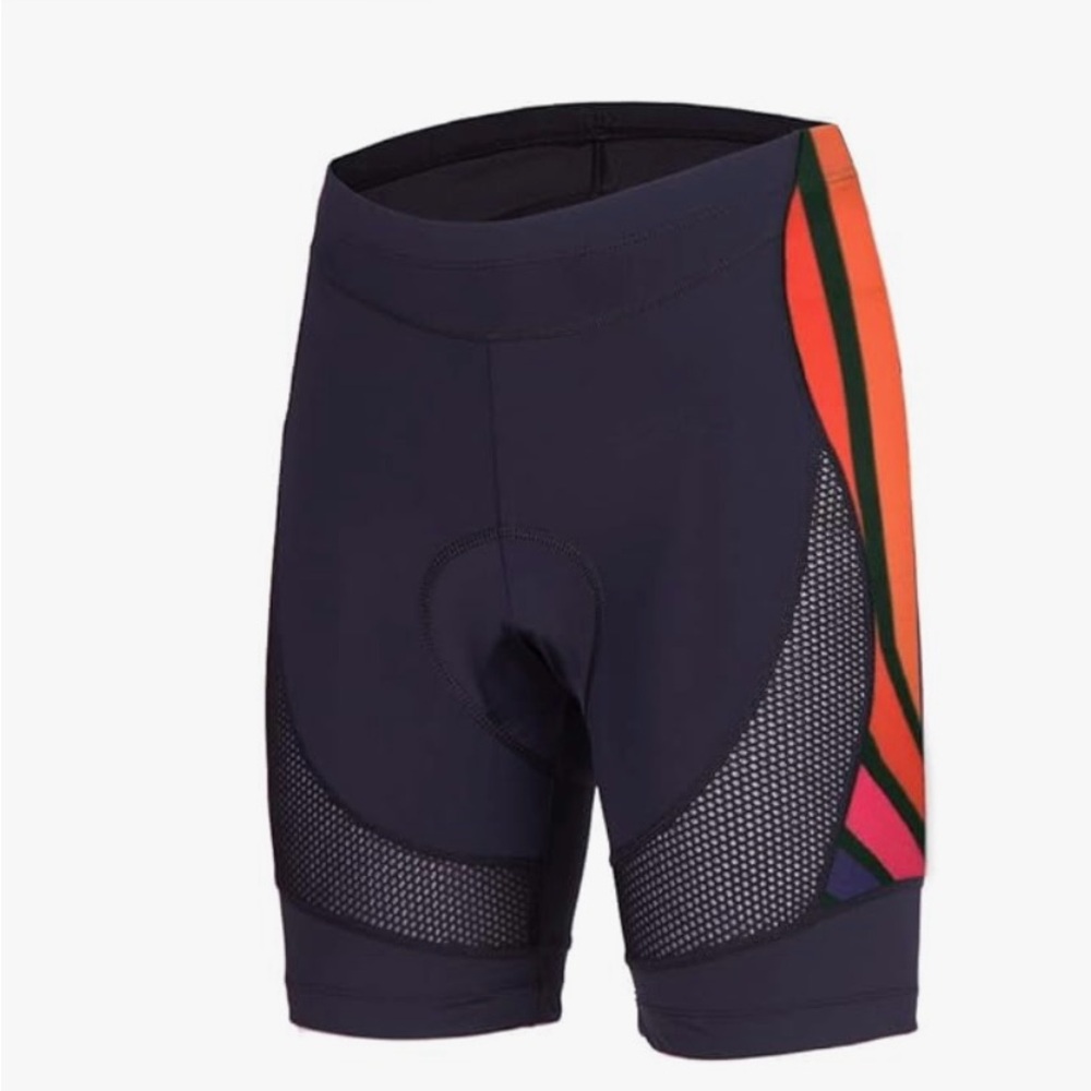 Beroy Womens 2XL Black And Red Breathable Bike Shorts Cycling Shorts 3D Gel Pad
